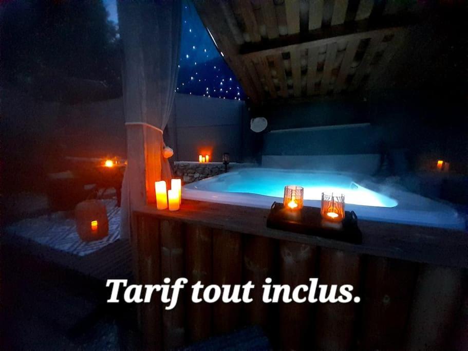 L'Antre Deux Pierres, Romantisme, Jacuzzi Exterieur, Plateau Dinatoire Bouyon Экстерьер фото